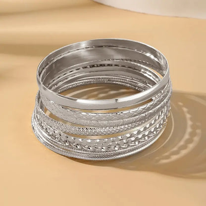 Silver Bangles Bracelets