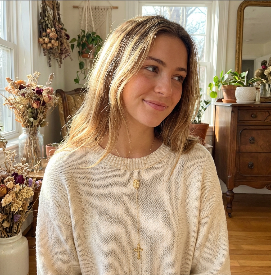 Faith Cross Pendant Necklace | For Her