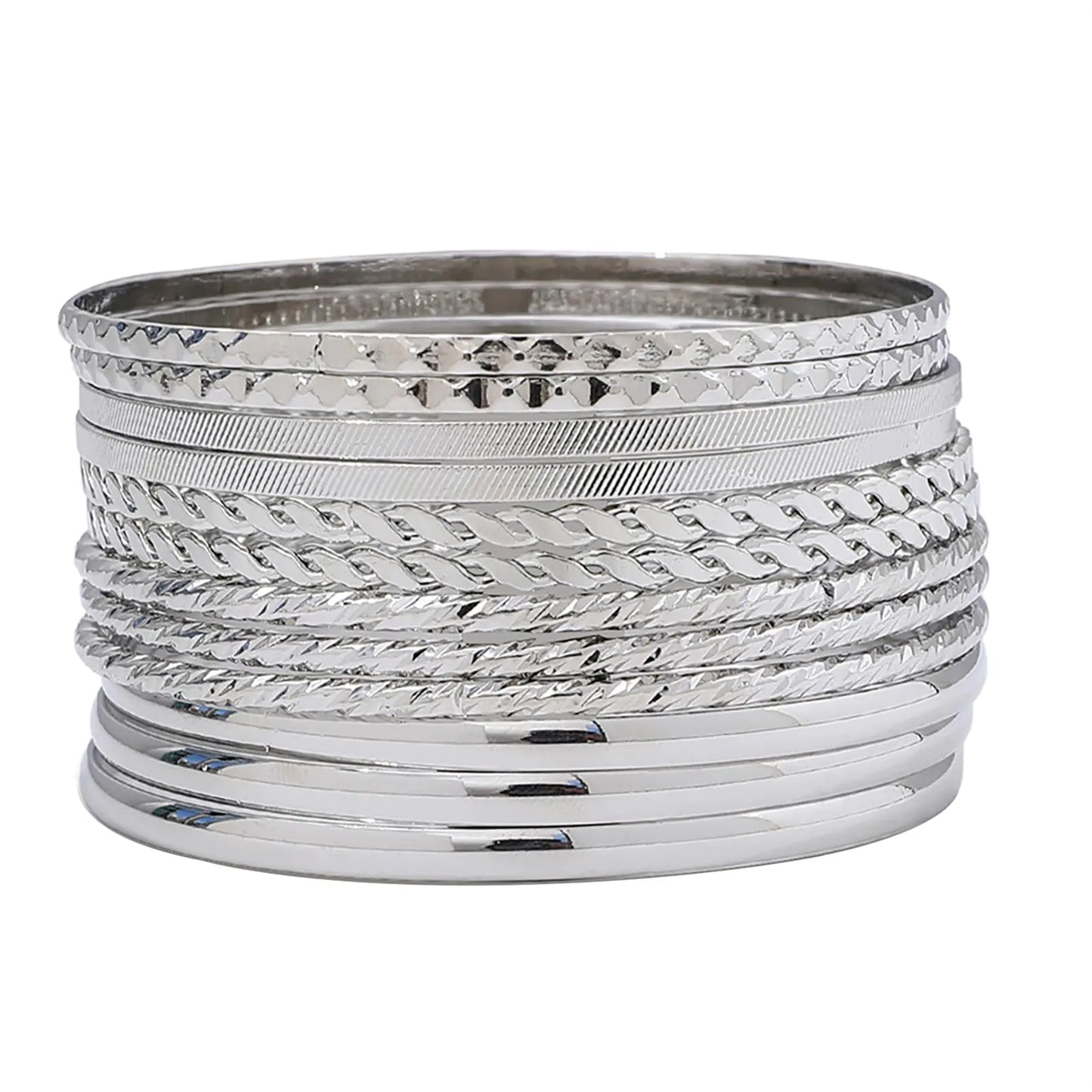 Silver Bangles Bracelets